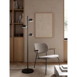 kinkiecik.pl Nowoczesna lampa podłogowa Nomi DFTP Nordlux , czarna 2220194003